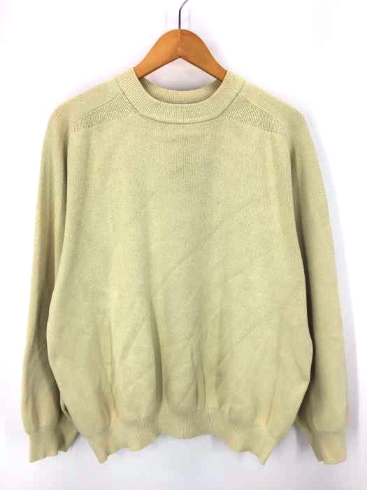 UNUSED(アンユーズド) crew neck knit シルクニット メンズ トップス