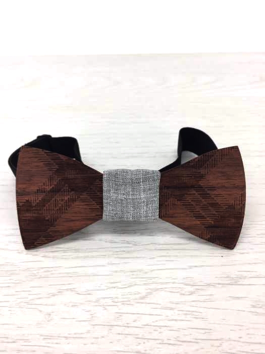 USED古着（ユーズドフルギ） Two Guys Bow Ties 木製蝶ネクタイ メンズ ファッション雑貨