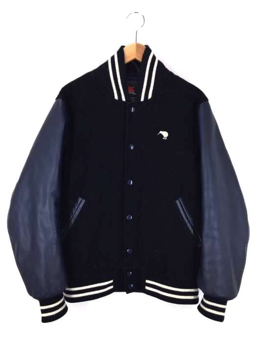 カンタベリー・オブ・ニュージーランド 袖革 スタジアムジャケット Lサイズ カンタベリー・オブ・ニュージーランド 袖革 スタジアムジャケット L