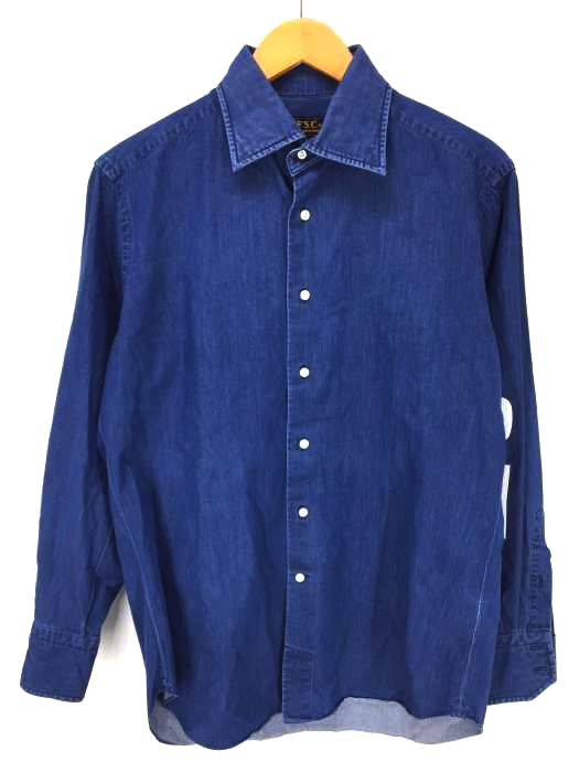 FREEMANS SPORTING CLUB（フリーマンズスポーティングクラブ） INDIGO DRESS SHIRT BO メンズ トップス