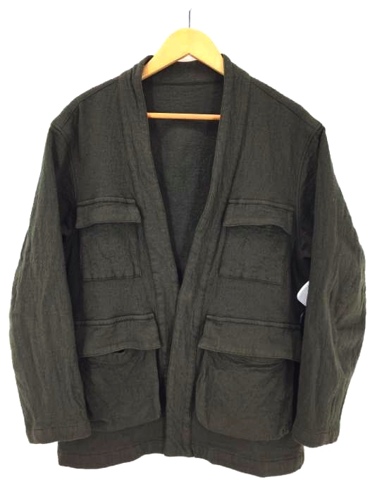 nest Robe CONFECT（ネストローブ コンフェクト） コットンウール ノーカラージャケット メンズ アウター