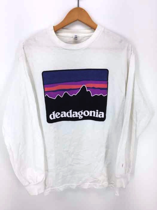 USED古着（ユーズドフルギ） deadagonia ALSTYLEボディ クルーネックロングTシャツ メンズ トップス