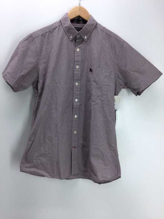 BURBERRY LONDON（バーバリーロンドン） S/S チェック柄ボタンダウンシャツ メンズ トップス