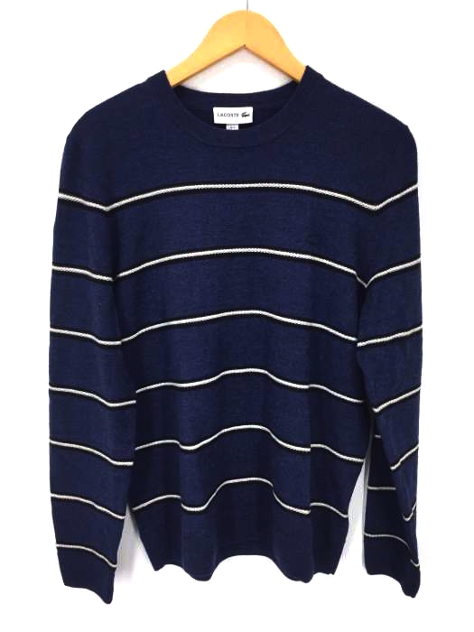 LACOSTE（ラコステ） メリノウール クルーネックニット メンズ トップス