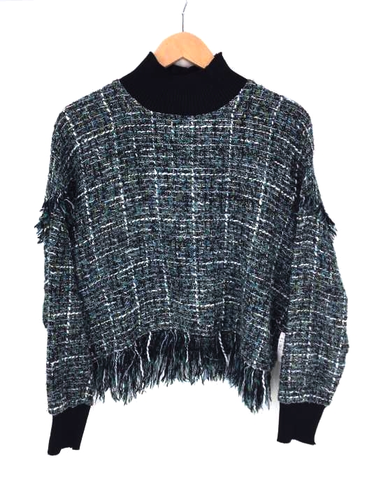 ZARA WOMAN(ザラ ウーマン) 裾カットオフ ニット レディース トップス