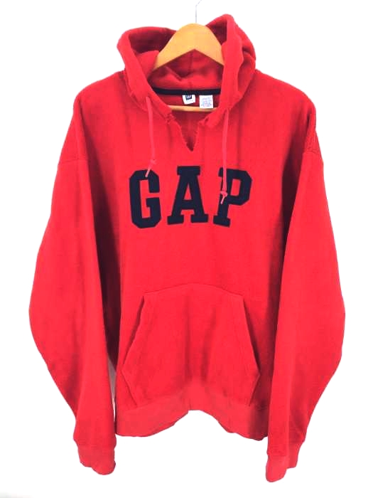Gap(ギャップ) ロゴワッペン ビッグサイズ フリースパーカー メンズ トップス