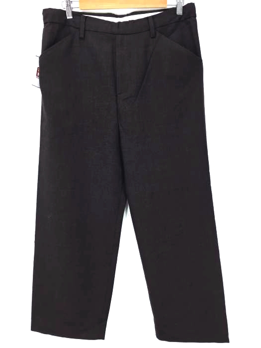SUNSEA(サンシー) N.M.Drapey Straight Pants ナイスマテリアル ストレート パンツ メンズ パンツ