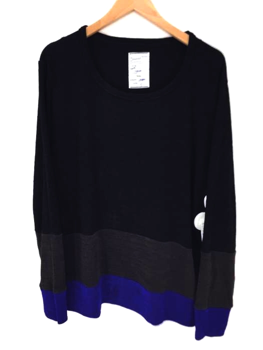 SHAREEF（シャリーフ） E/R PLAIN STITCH L/S PULL OVER メンズ トップス