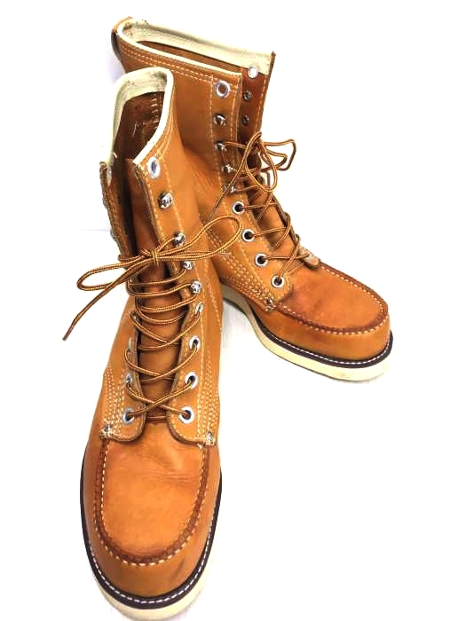 USED古着（ユーズドフルギ） USA製 GENUINE LEATHER メンズ シューズ