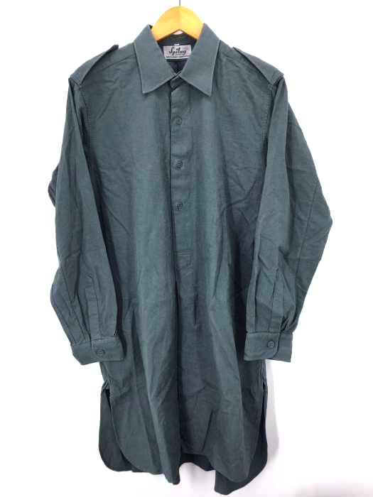 USED古着(ユーズドフルギ) Swiss Army Vintage Smock Shirt スイス軍 グランパシャツ 59年製 メンズ トップス