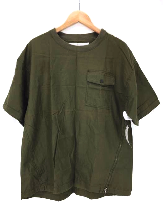 WHITE MOUNTAINEERING（ホワイトマウンテニアリング） TWILL ROUND NECK SHORT SLEEVES PULLOVER メンズ トップス