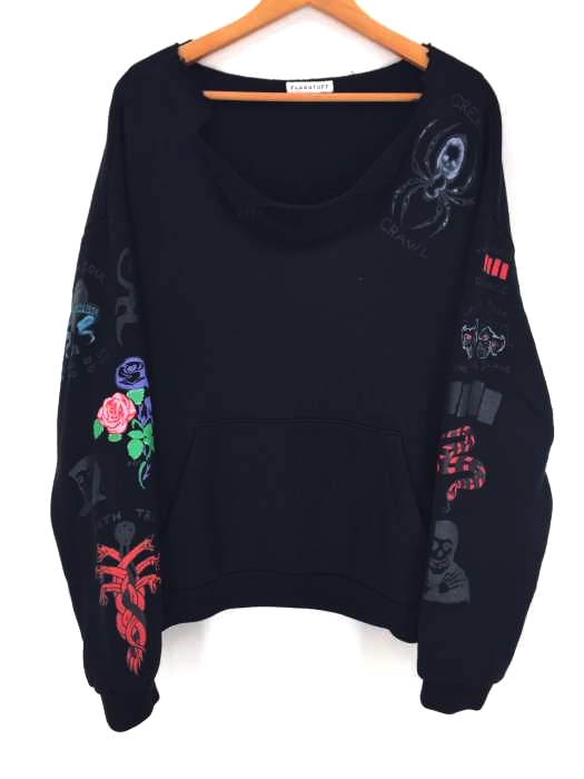 FLAGSTUFF（フラッグスタフ） TATTOO HOODIE パーカー メンズ トップス