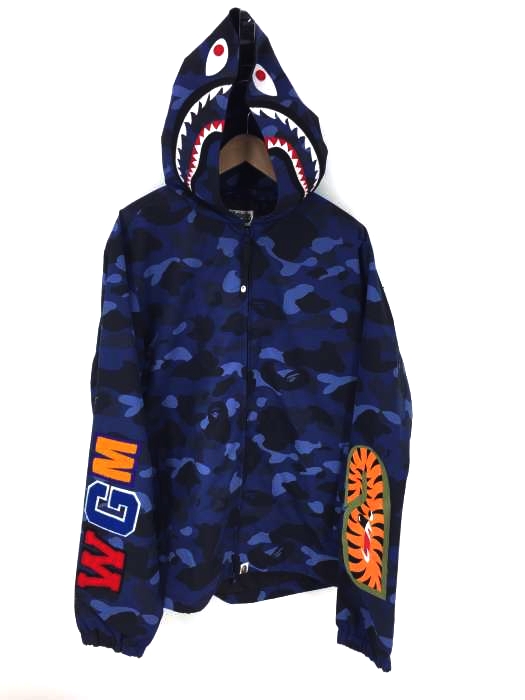 A BATHING APE(アベイシングエイプ) シャークマウンテンパーカー メンズ アウター