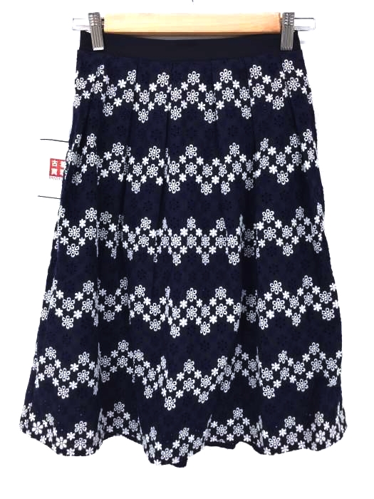 tocco closet（トッコクローゼット） レース総柄スカート レディース スカート