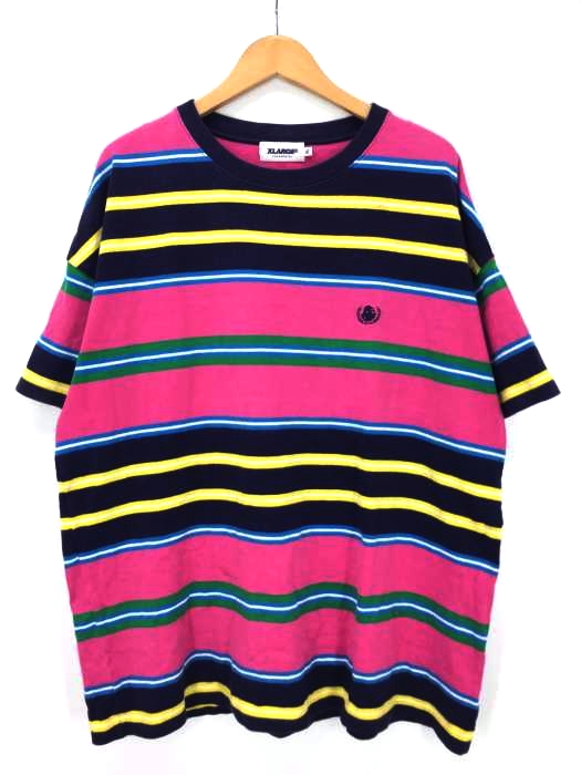XLARGE(エクストララージ) マルチボーダーTシャツ メンズ トップス