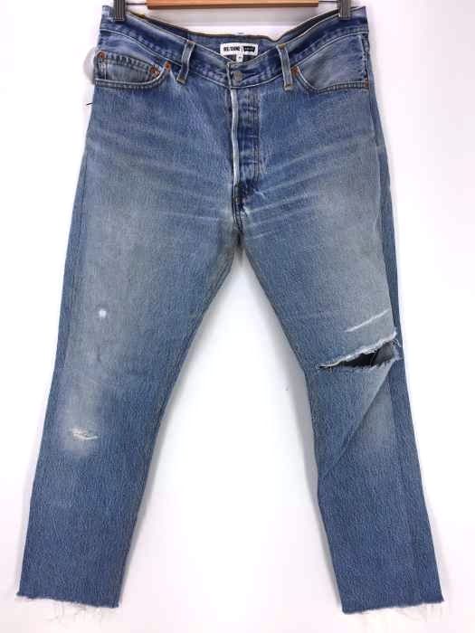 RE/DONE Levis（リダンリーバイス） USA製 RECONSTRUCTED カットオフ ユニセックス メンズ パンツ