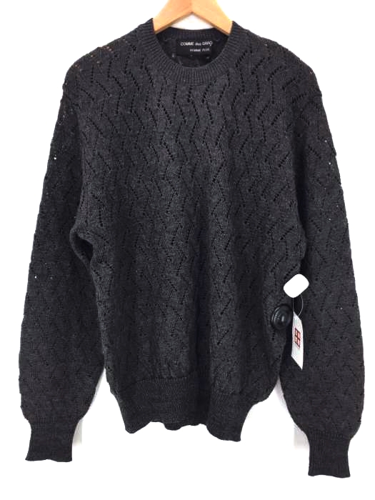 COMME des GARCONS HOMME PLUS（コムデギャルソンオムプリュス） デザイン編みニット メンズ トップス