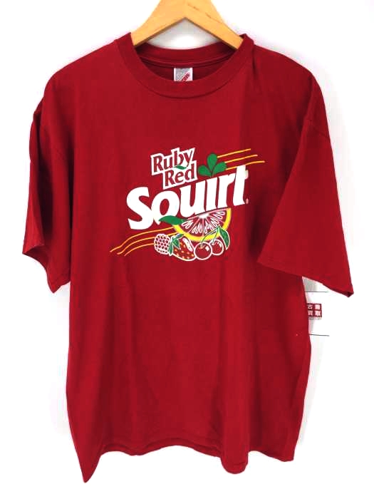 JERZEES(ジャージーズ) USA製 RUBY RED SOULRT Tシャツ メンズ トップス