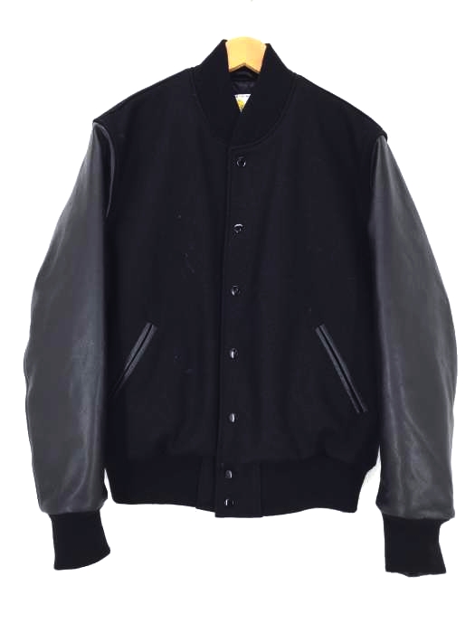 Golden bear（ゴールデンベアー） GB Sport 袖口切替 スタジャン メンズ アウター