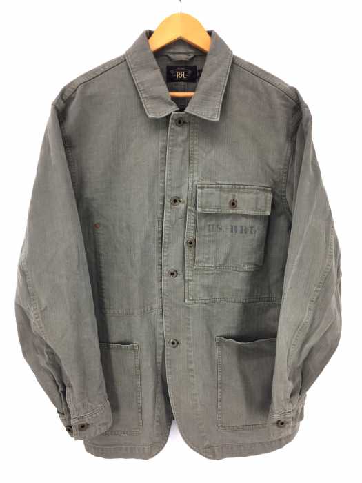 RRL RALPH LAUREN（ダブルアールエル ラルフローレン） U.S.RRL ミリタリージャケット 月桂樹ボタン メンズ アウター