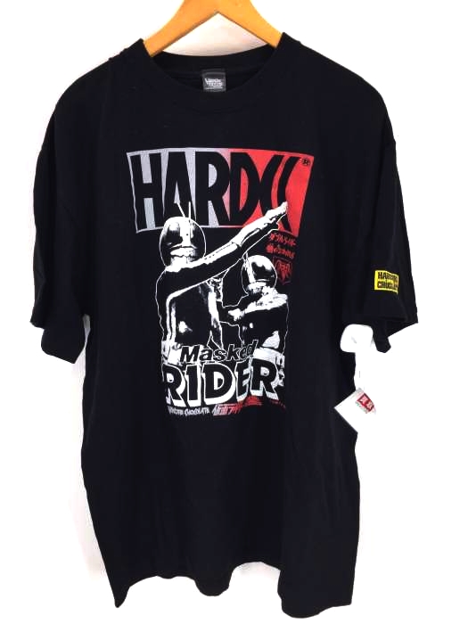 HARDCORE CHOCOLATE（ハードコアチョコレート） プリントTシャツ 仮面ライダー メンズ トップス