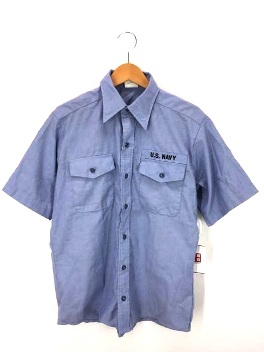 USED古着（ユーズドフルギ） DSCP U.S NAVY 半袖シャツ メンズ トップス