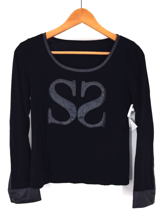 SPECCHIO（スペッシオ） ナイロン切替Tシャツ レディース トップス