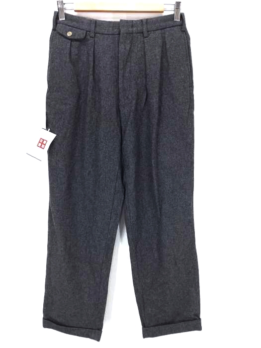 O.HENRY（） 日本製ウール2タックスラックス メンズ パンツ
