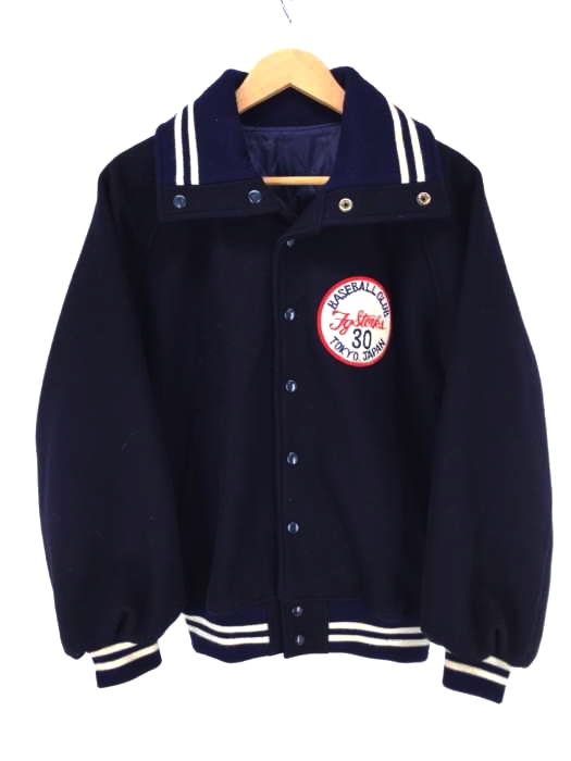 USED古着（ユーズドフルギ） ROOKIE FGSTONKS TEAM 裏地キルティング スタジャン メンズ アウター