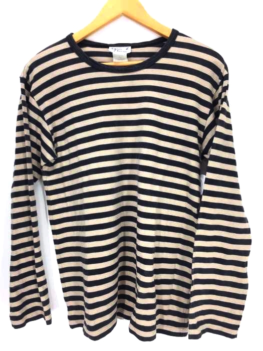 Agnes b.homme(アニエスベーオム) ボーダーTシャツ カットソー メンズ トップス