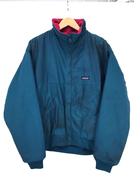 patagonia（パタゴニア） カナダ製 シェルドシンチラジャケット 旧タグ ナイロンシェル 裏フリース メンズ アウター
