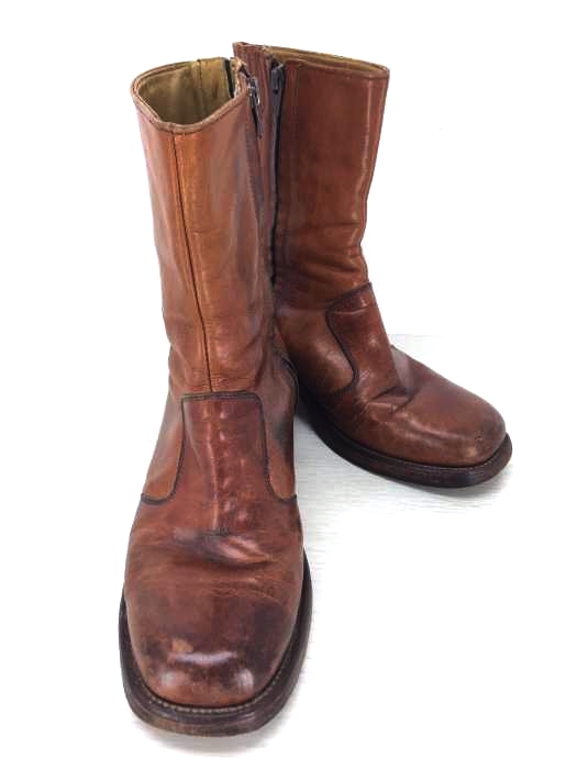 FRYE（フライ） USA製 黒タグ サイドジップブーツ メンズ シューズ