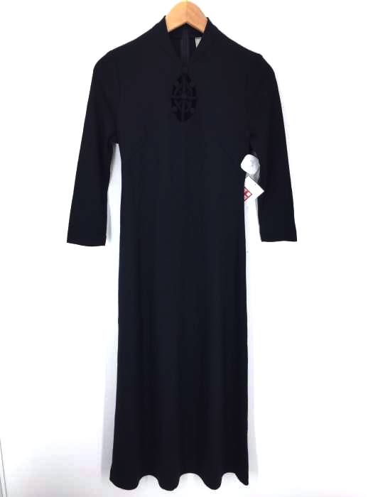 Sybilla（シビラ） ネックデザイン ウールマキシワンピース レディース ワンピース