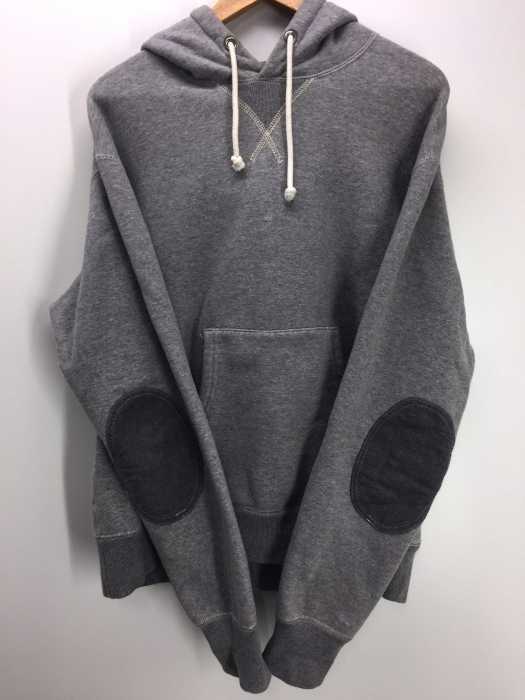 JUNYA WATANABE COMME des GARCONS MAN（ジュンヤワタナベコムデギャルソンマン） AD2017 エルボーパッチプルオーバーパーカー メンズ トップス