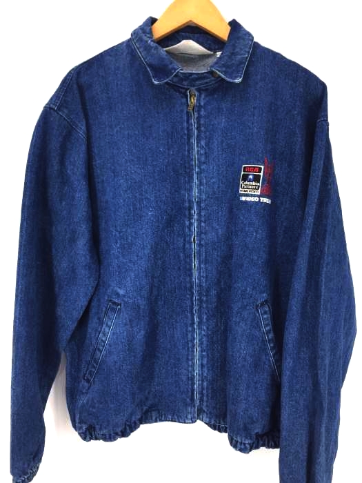 Chalk Line() USA製 チンスト付き ジップアップデニムジャケット メンズ アウター
