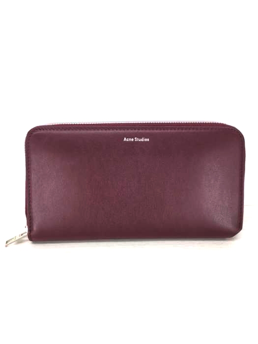 ACNE STUDIOS(アクネストゥディオズ) FLUORITE コンチネンタルジップレザー レディース 財布・ケース