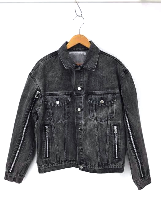 JOHN LAWRENCE SULLIVAN（ジョンローレンスサリバン） BLEACHED DENIM ZIPPED JACKET メンズ アウター