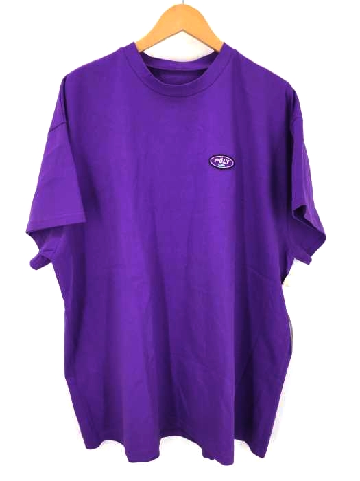 POLY(ポリー) 刺繍ワッペン付きオーバーサイズTシャツ メンズ トップス