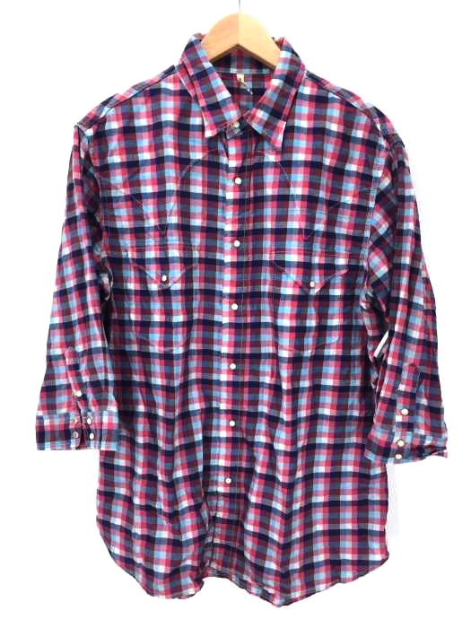 KATO BASIC （カトーべーシック） チェックシャツ メンズ トップス
