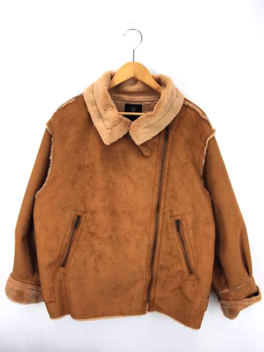 w closet（ダブルクローゼット） フェイクムートン ジャケット レディース アウター