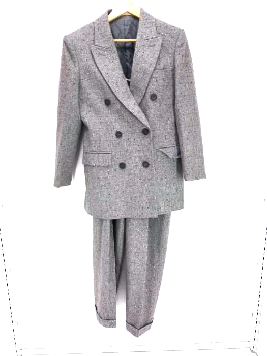 PERRY ELLIS（ペリーエリス） ダブルブレスト ウールパンツ レディース セットアップ