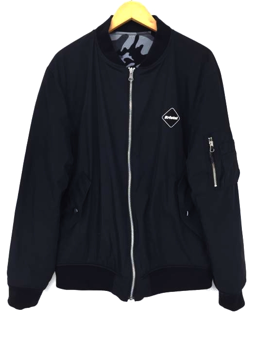 F.C.Real Bristol/ F.C.R.B.（エフシーレアルブリストル / エフシーアールビー） 37 STAR REVERSIBLE MA-1 JACKET メンズ アウター