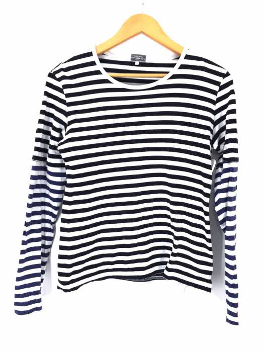 marimekko （マリメッコ） クルーネックボーダーカットソー レディース トップス