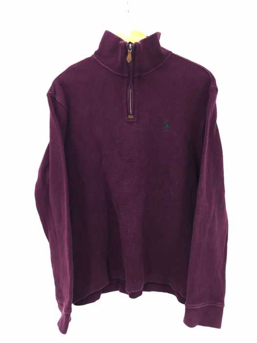 Polo by RALPH LAUREN （ポロバイラルフローレン） made in china ハーフジップスウェット メンズ トップス