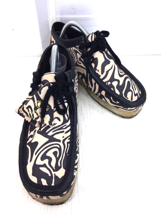 CLARKS ORIGINALS（クラークスオリジナル） WALLABEE WW LO NAVY MULTI メンズ シューズ