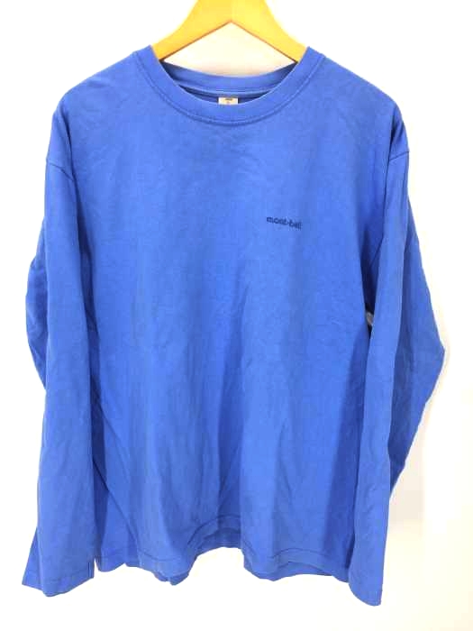 mont bell（モンベル） ワンポイントロゴ刺繍L/S メンズ トップス