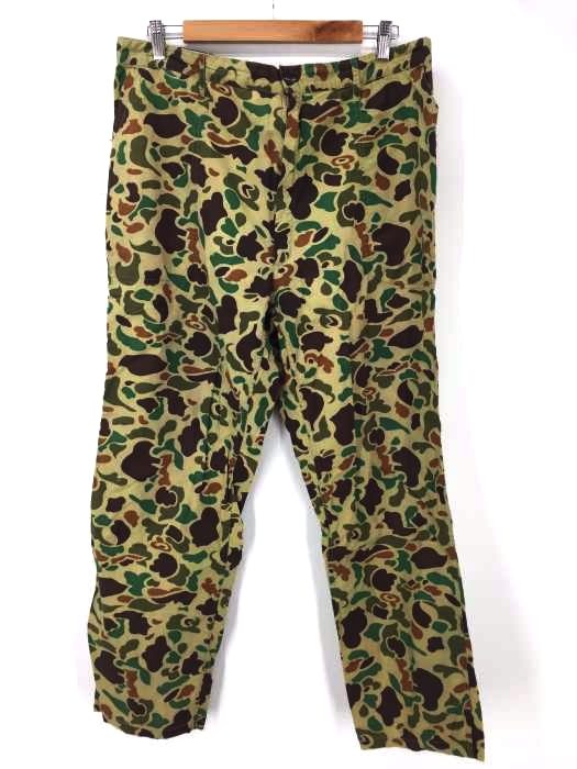 USED古着 (ユーズドフルギ) カモフラ 迷彩 ミリタリー パンツ メンズ パンツ