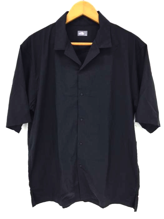 THE NORTH FACE（ザノースフェイス） 半袖 開襟シャツ SoM S/S Open Shirt ナイロンシャツ メンズ トップス
