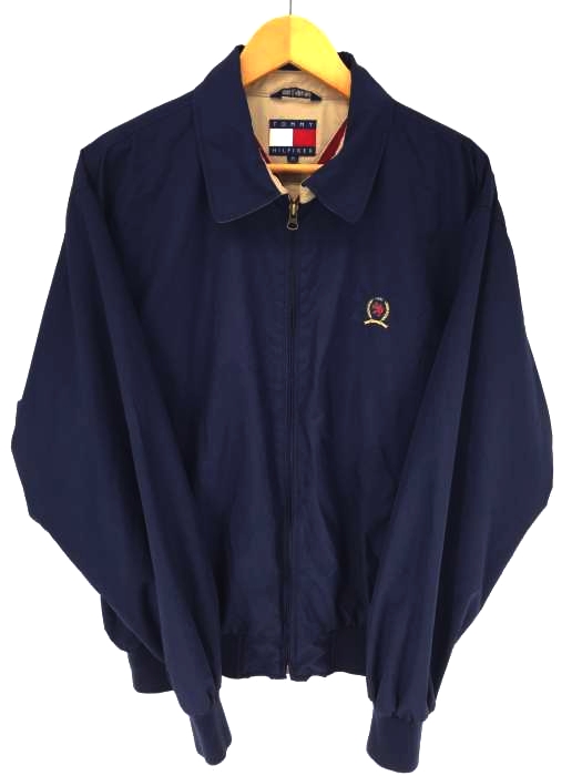 TOMMY HILFIGER（トミーヒルフィガー） ジップアップブルゾン 裏フリース メンズ アウター