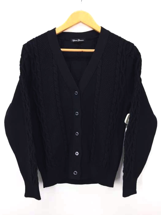 HYSTERIC GLAMOUR（ヒステリックグラマー） スパイダーケーブルニット カーディガン レディース トップス